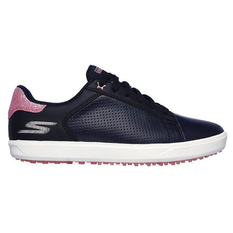 Skechers Go Golf Drive Shimmer - Navy/Pink - 6.5