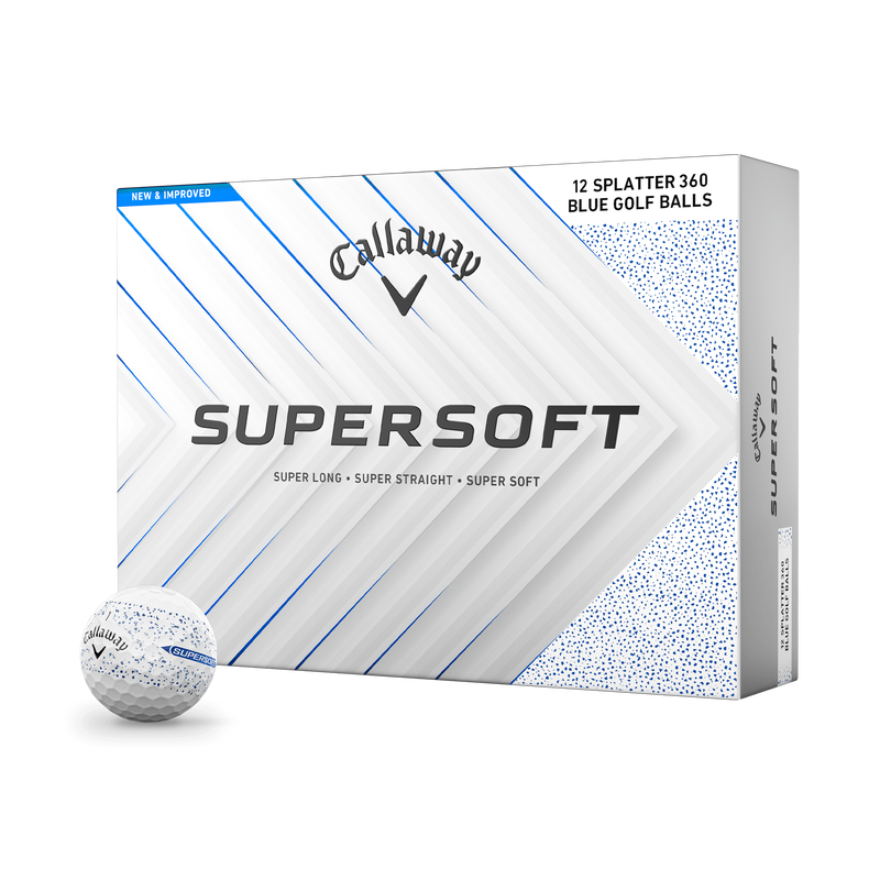 Callaway SuperSoft Splatter 360 Blue