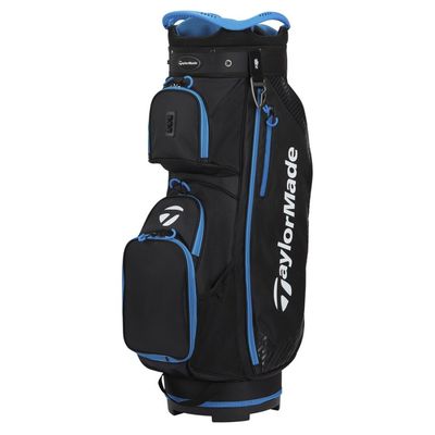 TaylorMade Pro Cart Bag - Black/ Blue TaylorMade Pro Cart Bag - Black/ Blue