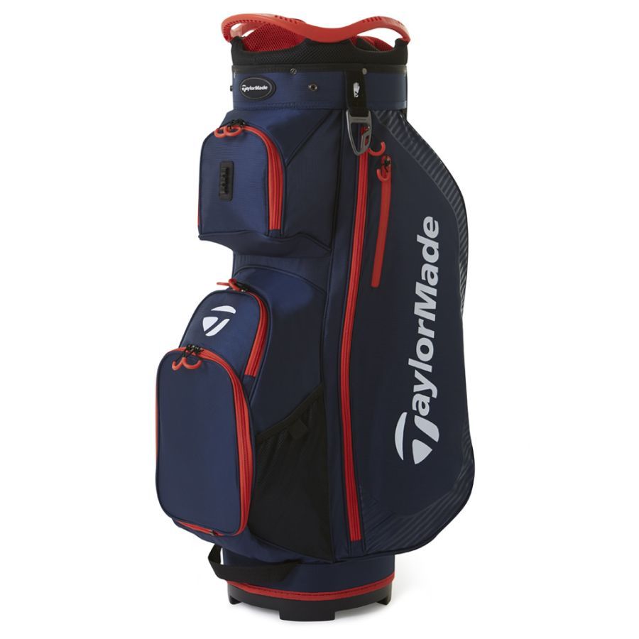 TaylorMade Pro Cart Bag - Navy/ Red TaylorMade Pro Cart Bag - Navy/ Red