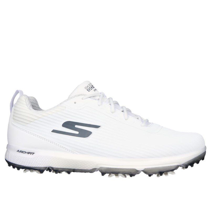 Skechers Go Golf Pro 5 Hyper - White/Grey - 10