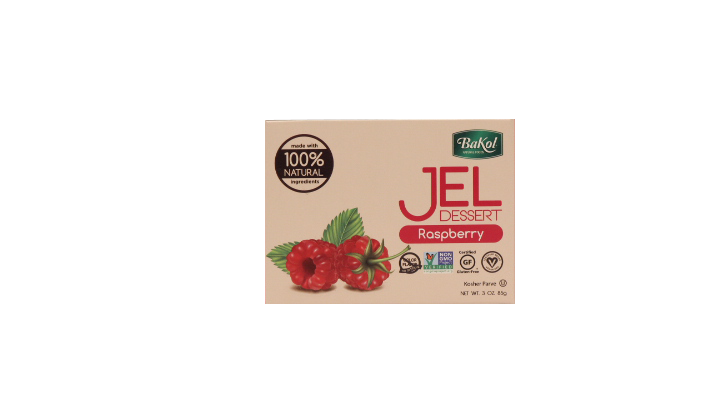 Bakol Raspberry Jel Dessert 3oz