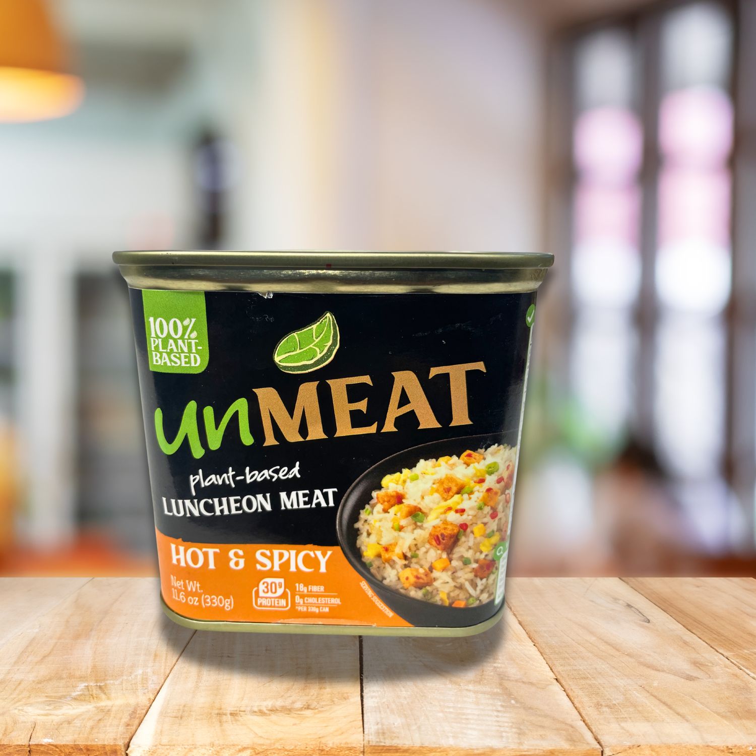 unMEAT Luncheon Meat Hot &amp; Spicy 11.6oz