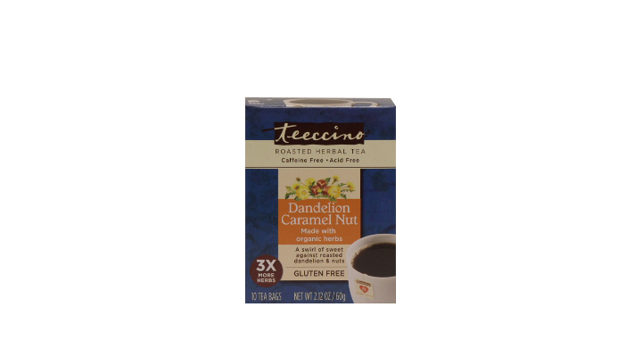 Teeccino Dandelion Caramel Nut Tea 2.12oz