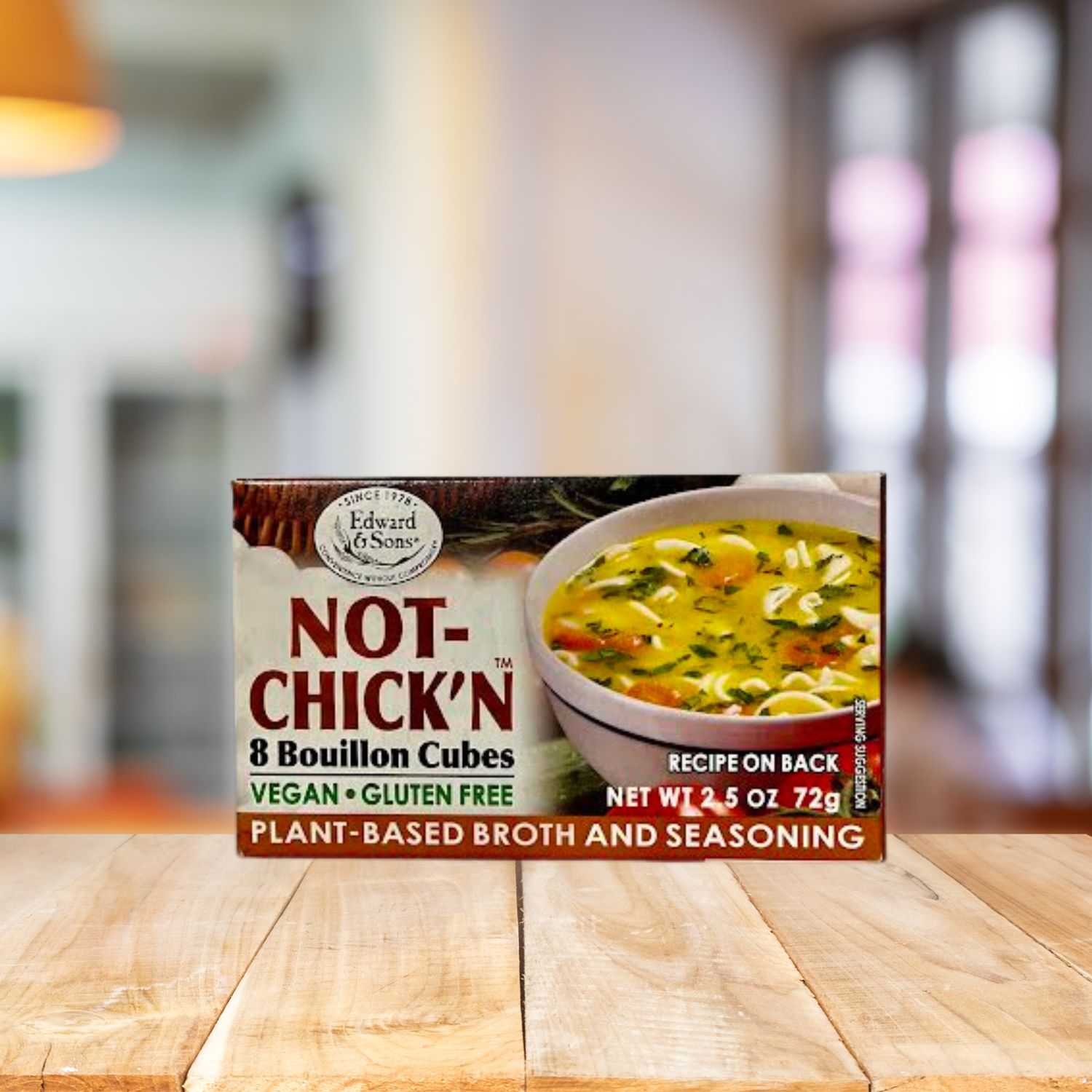 Edward &amp; Son's Not-Chick'n 8 Bouillon Cubes