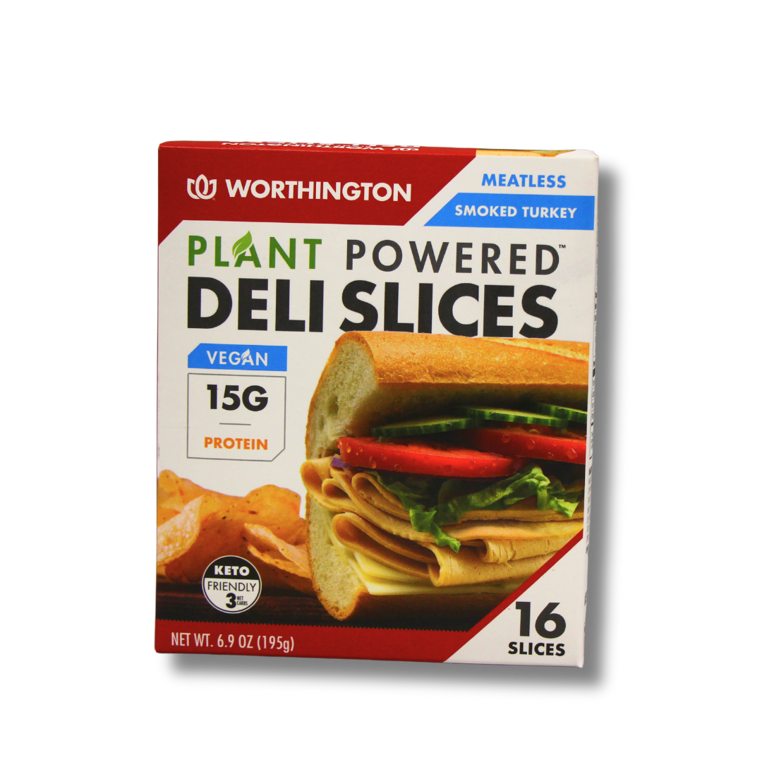 Worthington Vegan Smoked Turkey Slices 6.9oz