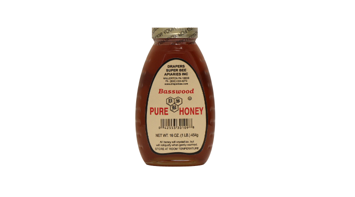 Draper's Basswood Honey 16oz