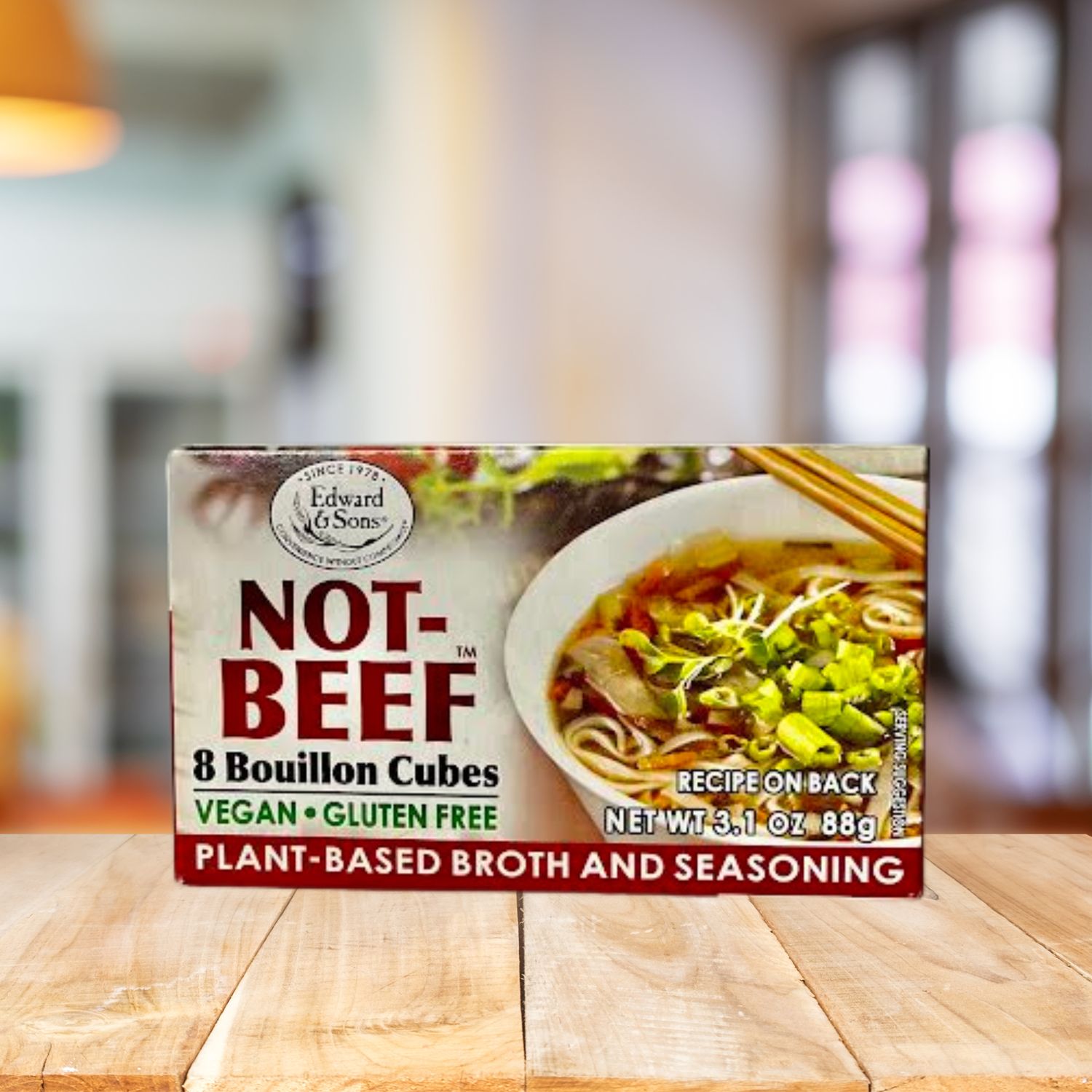 Edward &amp; Son's Not-Beef 8 Bouillon Cubes