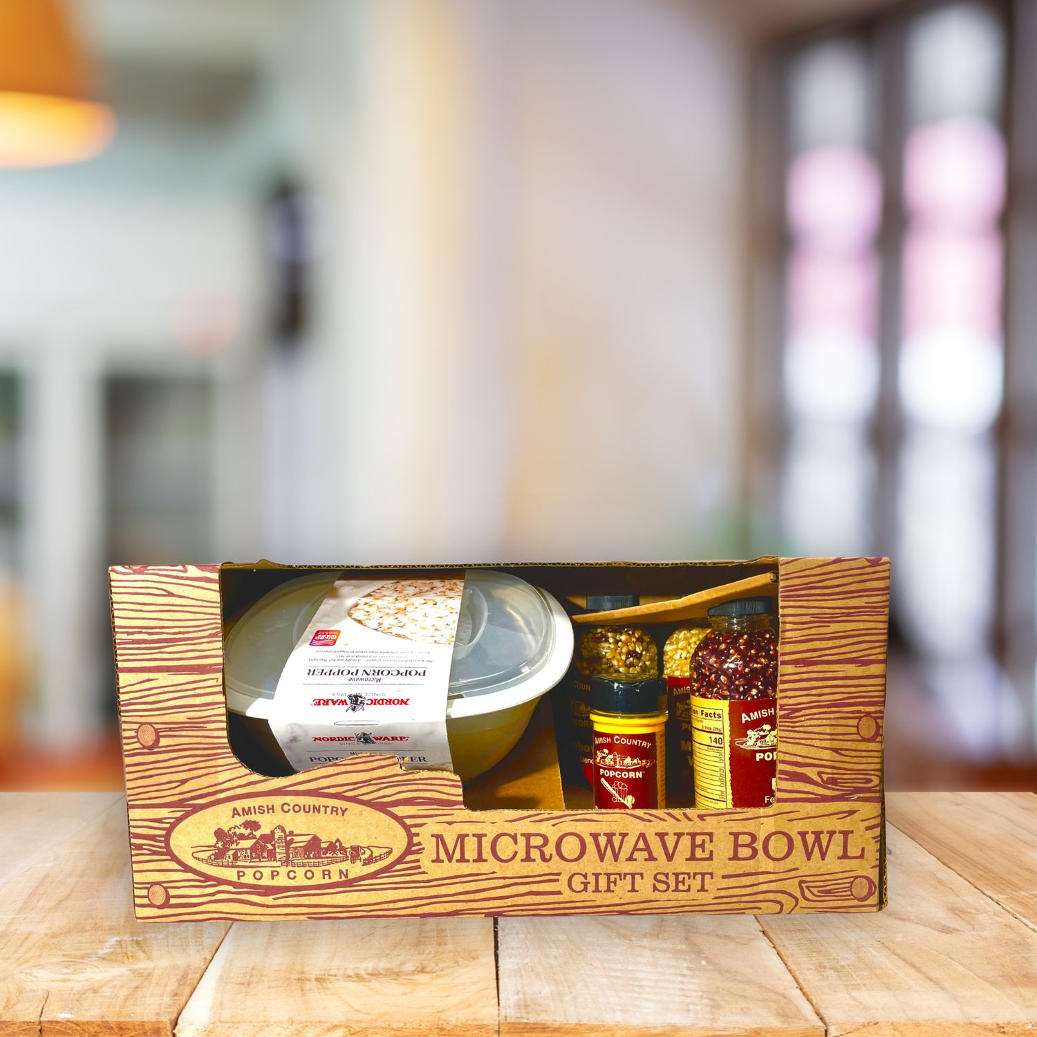 Amish Country Microwave Bowl Gift Set