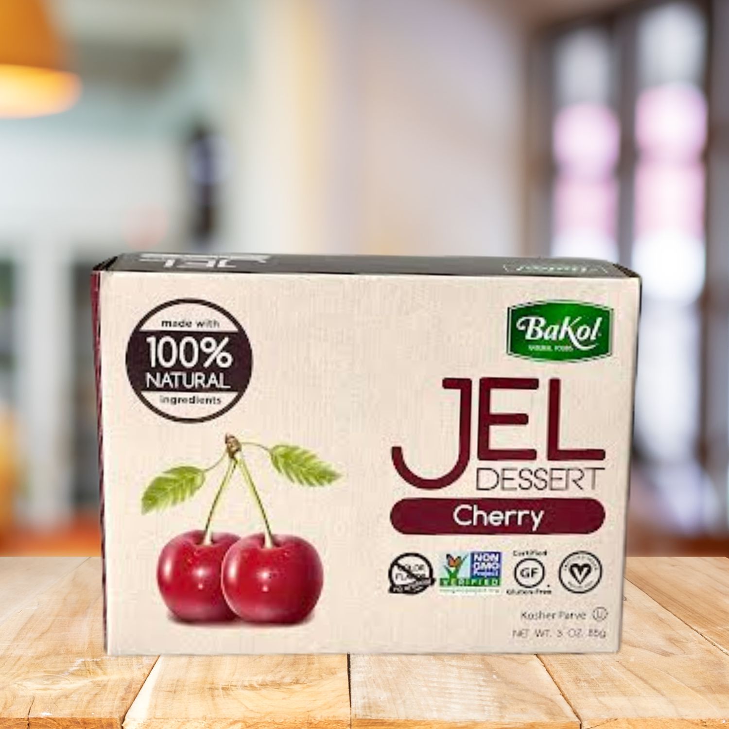 Bakol Cherry Jel Dessert 3oz
