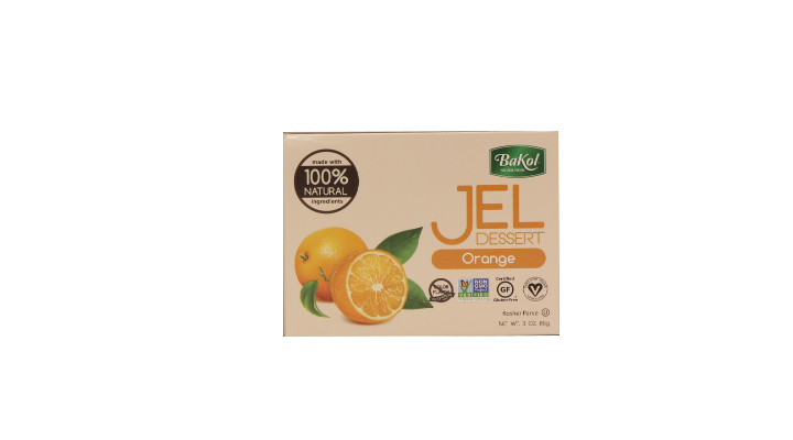 Bakol Orange Jel Dessert 3oz