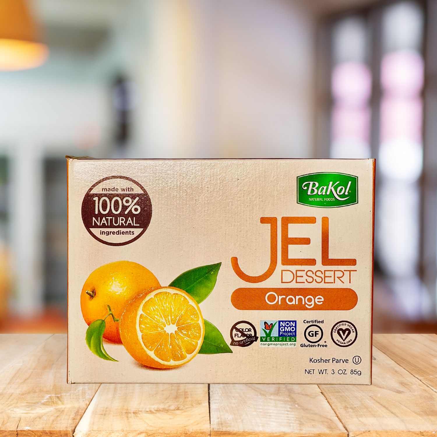 Bakol Orange Jel Dessert 3oz