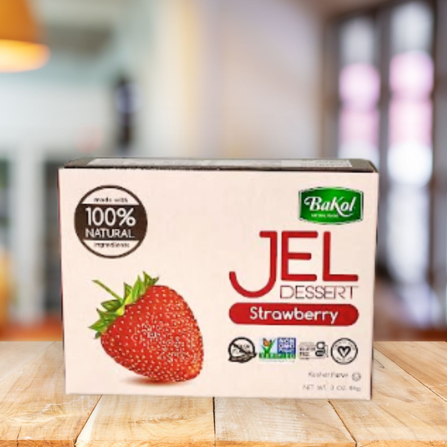 Bakol  Strawberry Jel Dessert 3oz