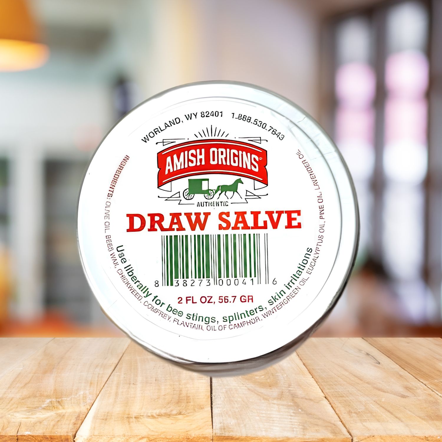 Amish Origins Draw Salve 2oz