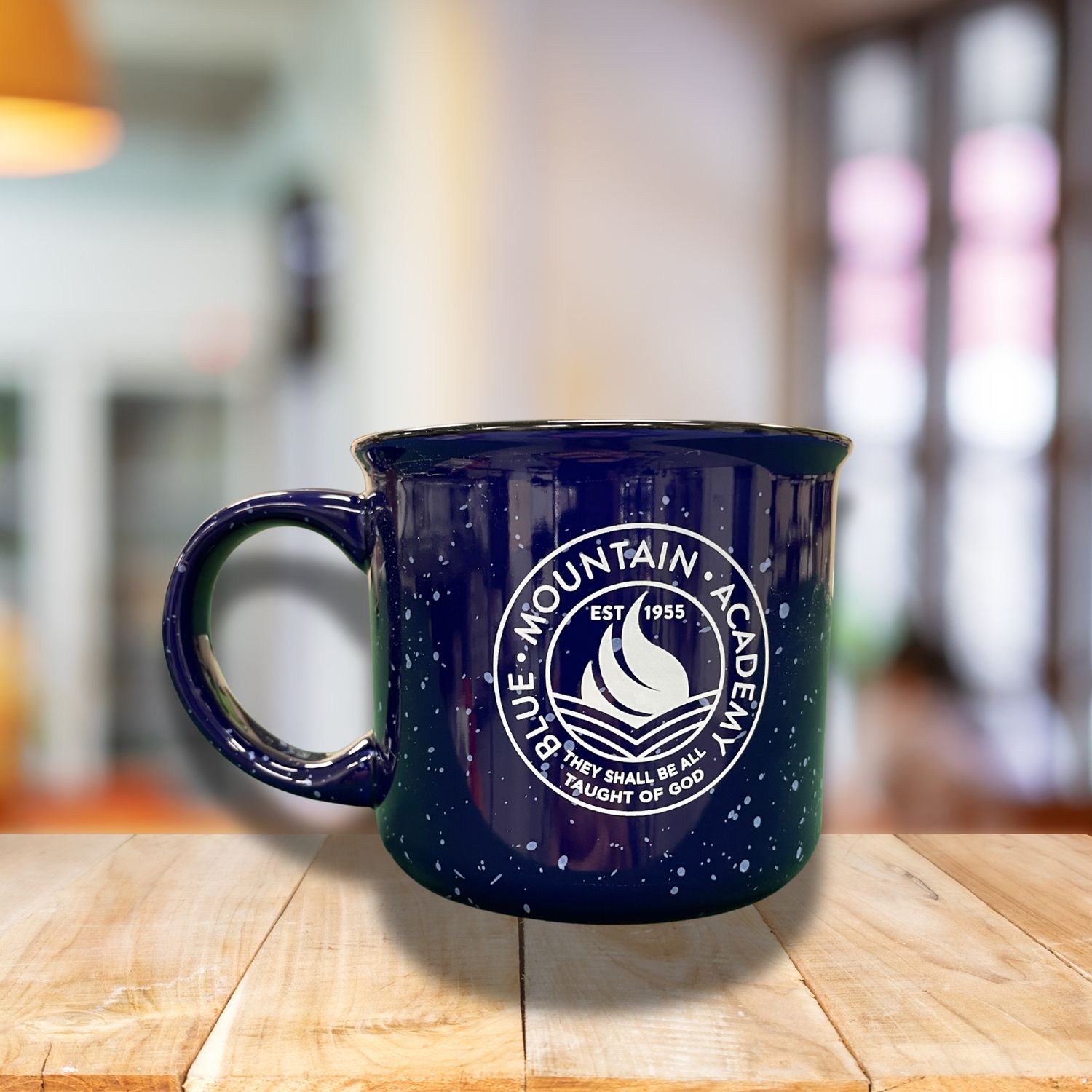 BMA Merch New Logo Blue Mug