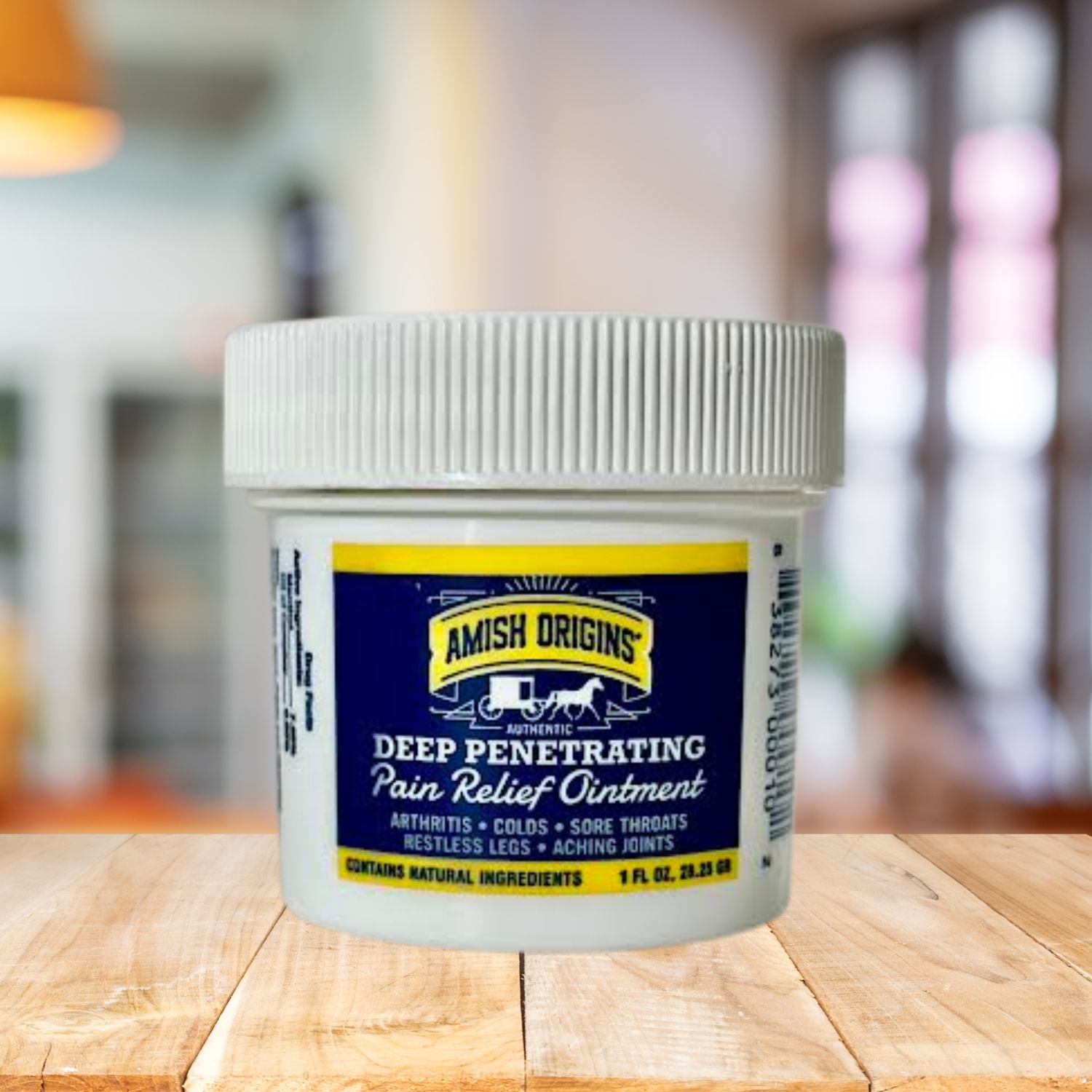 Amish Origins Deep Penetrating Pain Relief Ointment 1oz