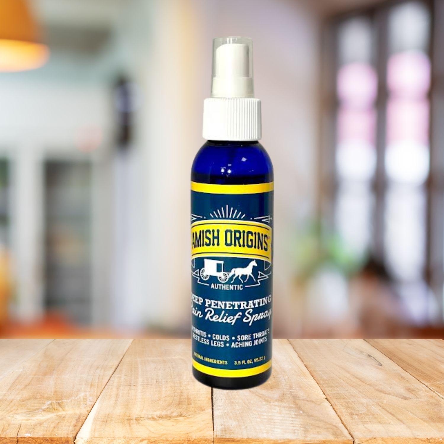 Amish Origins Deep Penetrating Pain Relief Spray 3.5oz