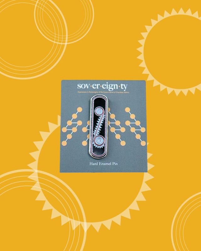 Sovereignty Beaded Sash Pin