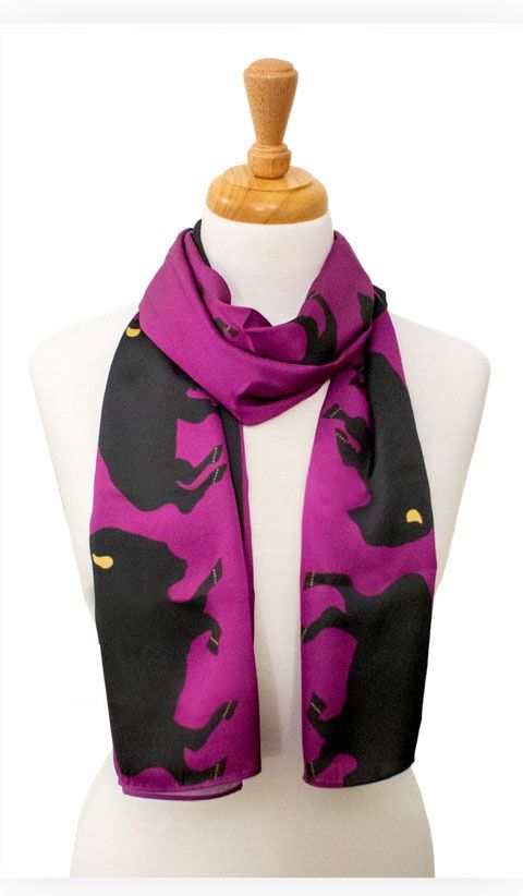 Traci Rabbit 20X63 Scarf  Stands Alone