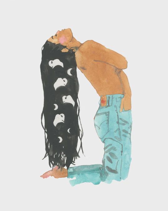 The Days &amp; Nights Runaway Like Wild Bison Over the Plains Print