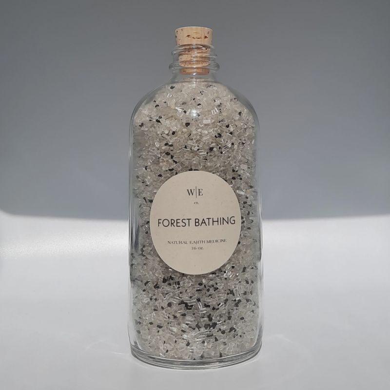 Minimalist Bath Soak Forest Bath