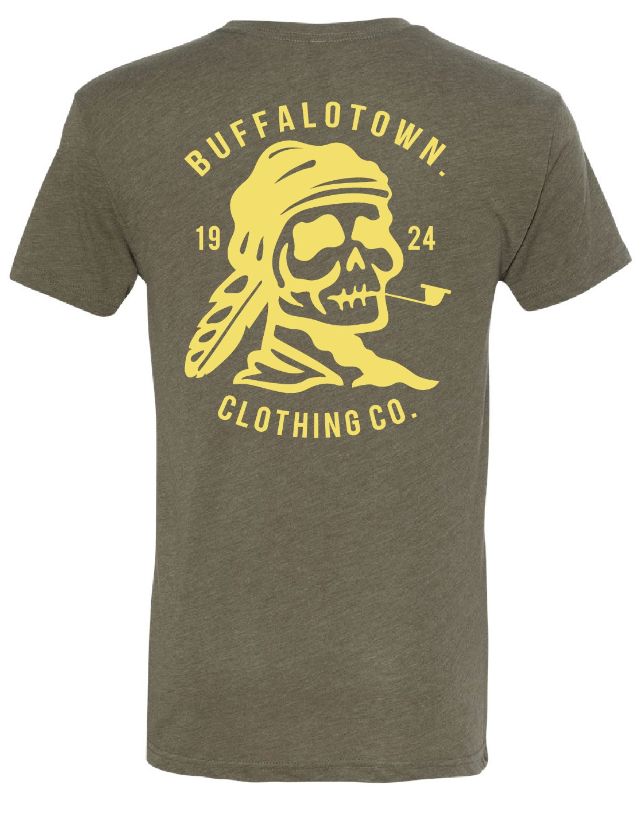 OG Logo Tee, Colour: Green, Size: X-Small