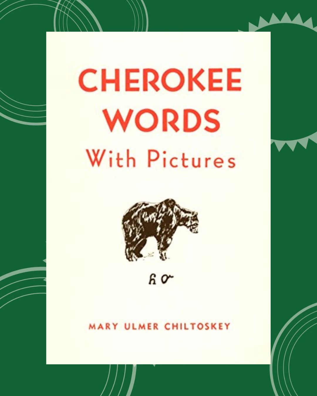 Cherokee Words with Pictures