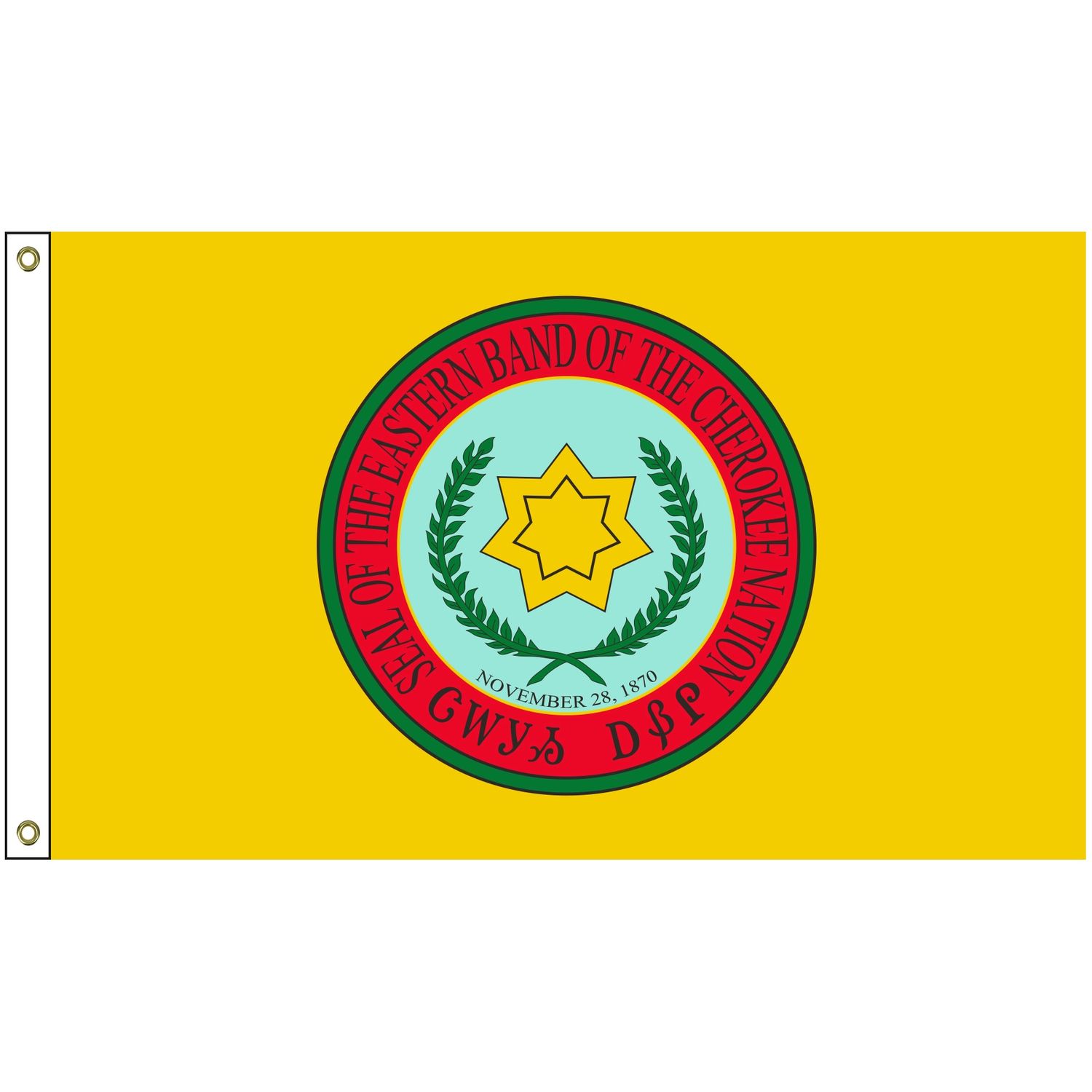 EBCI Seal Flag
