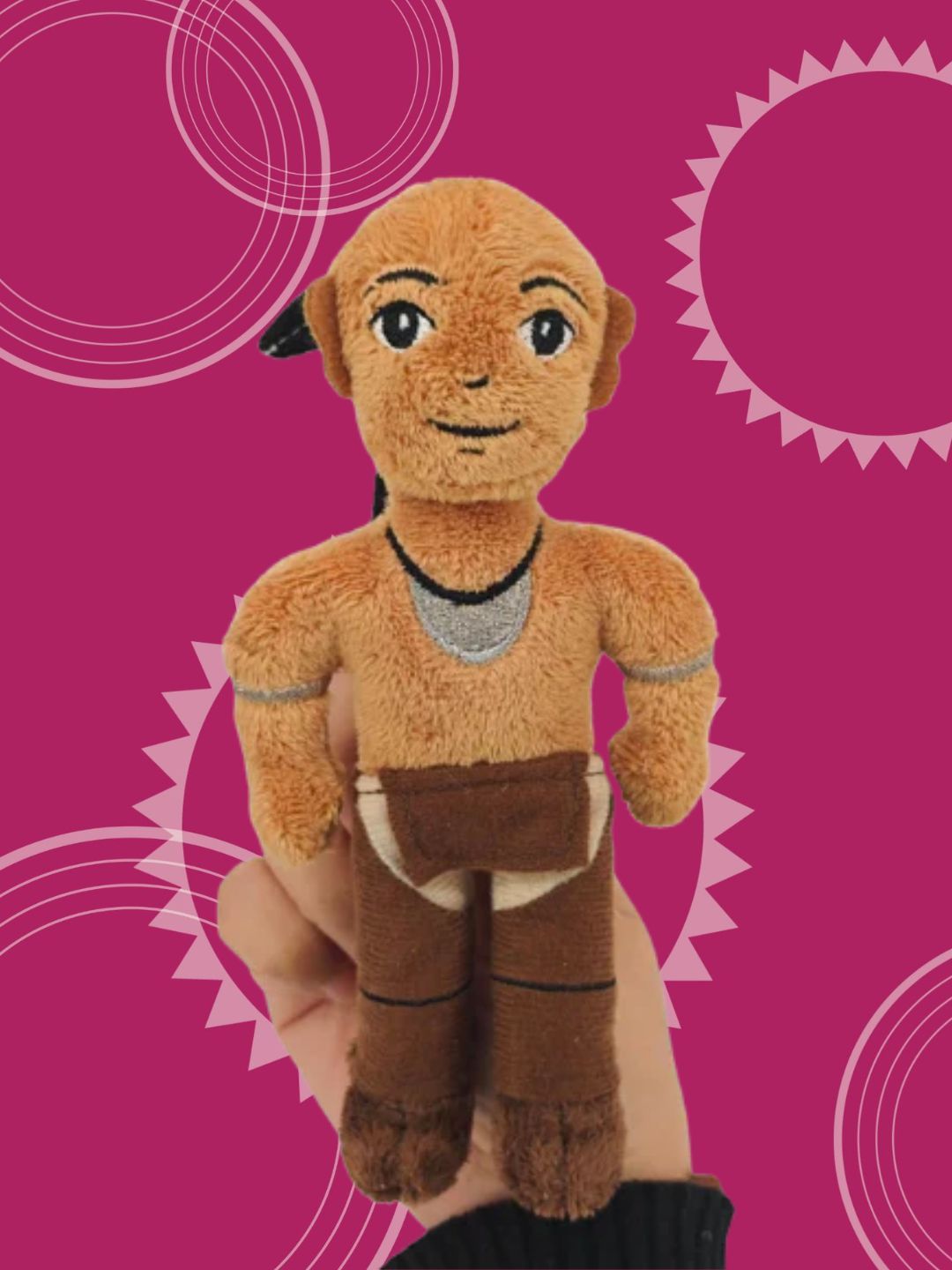Long Hair Clan Finger Puppet