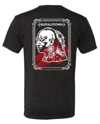 Dragging Canoe Tee, Color: Black, Size: Small