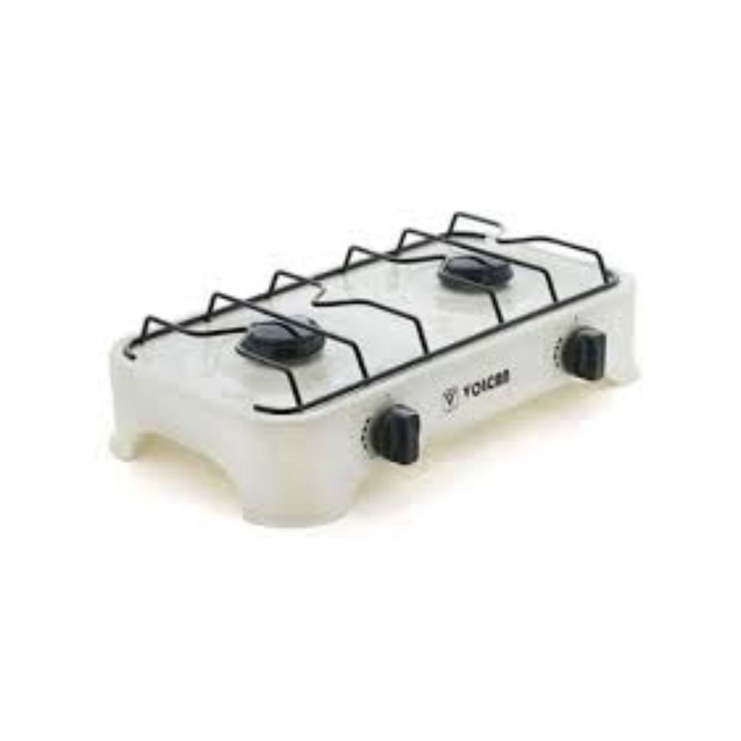 Estufa Volcan Mesa 27121 2Bg Hornillas Almendra