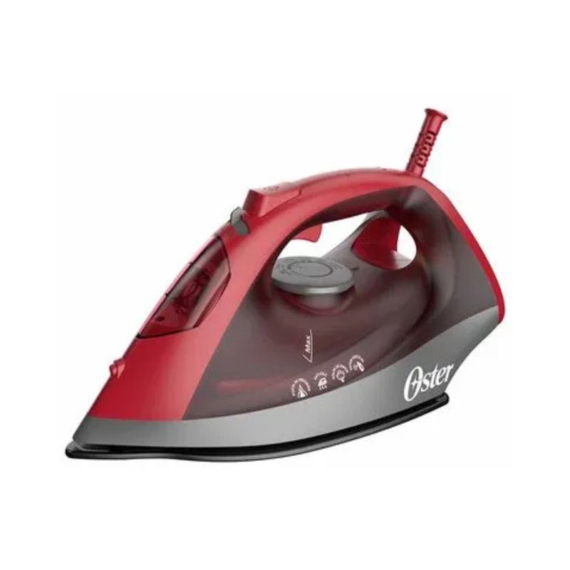 Plancha Oster Gcstbs6051-013 Ceramica Vapor Rojo