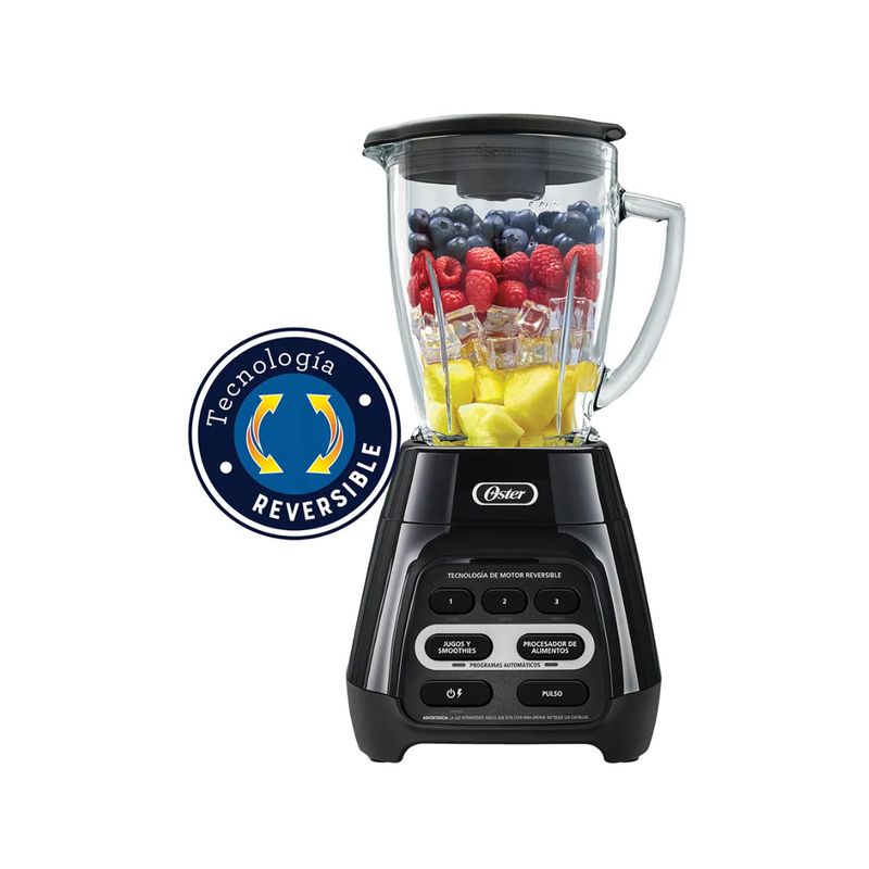 Licuadora Oster Blstpyg1309B-013 600W Digital Reversible Negro