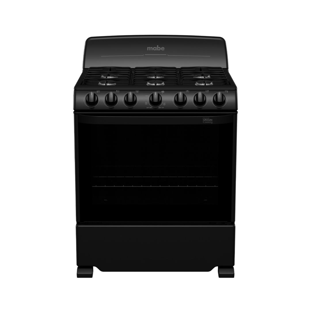 Estufa Mabe Em7620Bapno1/2 30" 6 Quemadores Negro