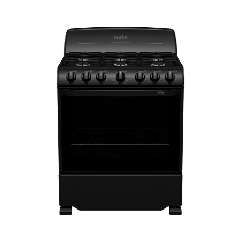 Estufa Mabe Em7620Bapno1/2 30" 6 Quemadores Negro