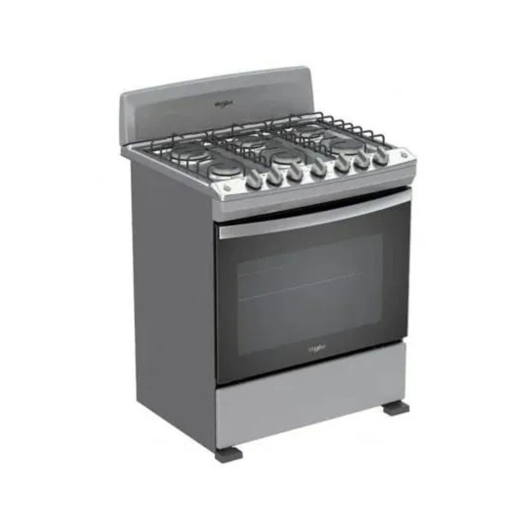 Estufa Whirlpool Lwfr3000D 30" Inox Silver