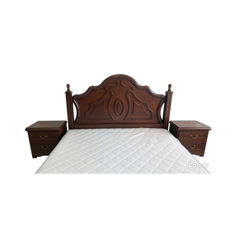 CABECERA MADERSI REINA VALERIA KING C/2 MESAS