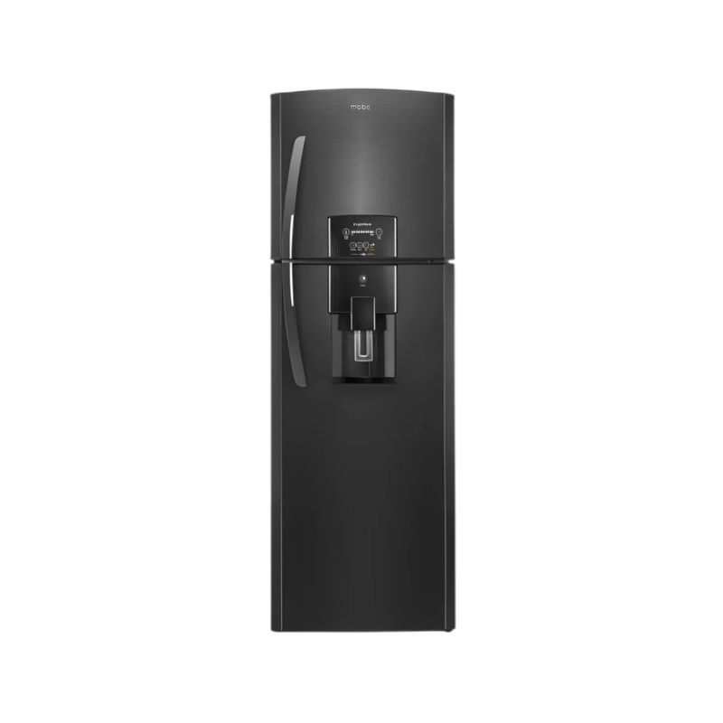 REFRIGERADORA 11 PIES MABE RMA1300FZCAC BLACK STEEL NO FROST C/DISP