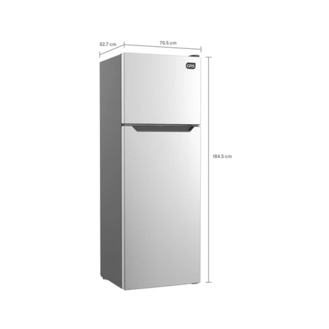 REFRIGERADORA 15 PIES GRS GRD15TAI SILVER INVERTER