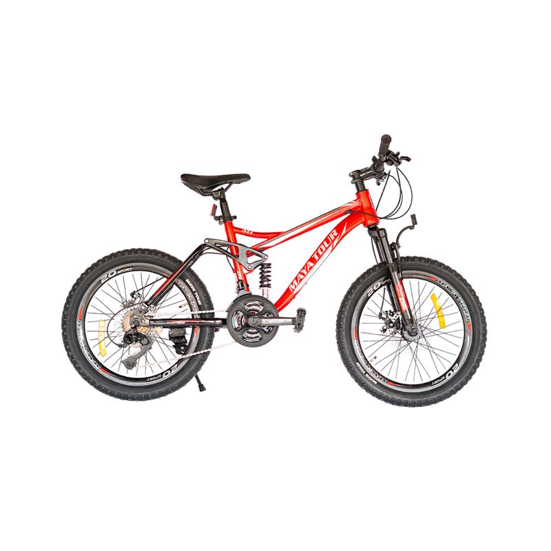 BICICLETA 20 PIES MAYA TOUR BI200 DOBLE SUSPENSION