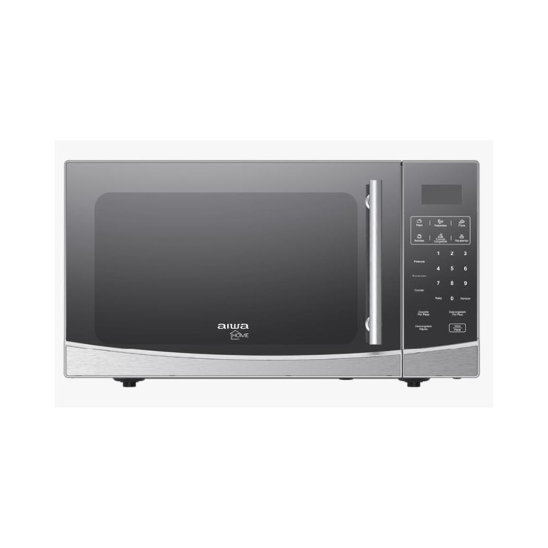 MICROONDAS 0.7 PIES AIWA AWHMG20B01 C/ESPEJO INOX