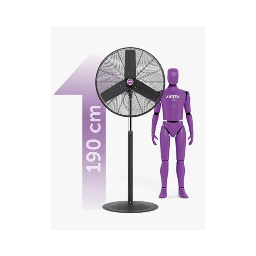 VENTILADOR NAVIA P30 30" 3 VEL INDUSTRIAL/PEDESTAL