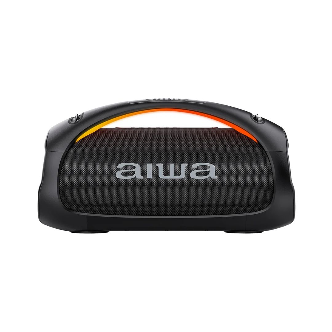BOCINA PORTATIL AIWA AWS544BT 110W RMS IPX6 LUCES RGB