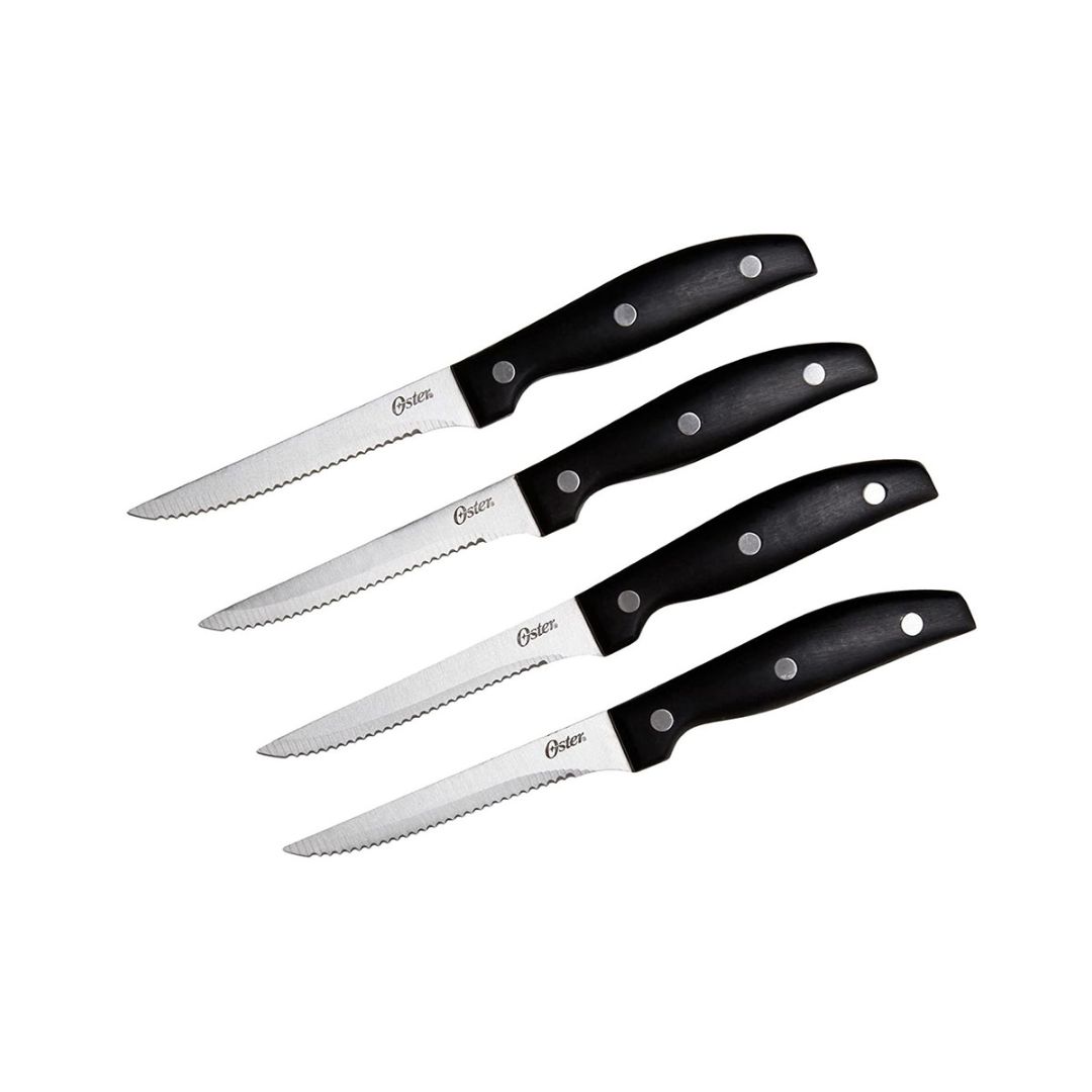 SET CUCHILLOS OSTER 75681.04 PARA CARNE 4.5" INOX 4PZS
