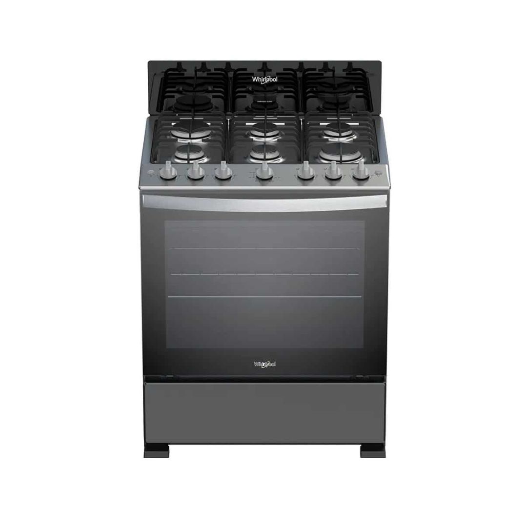 ESTUFA 30 PULGADAS WHIRLPOOL LWFR3100B NEGRA
