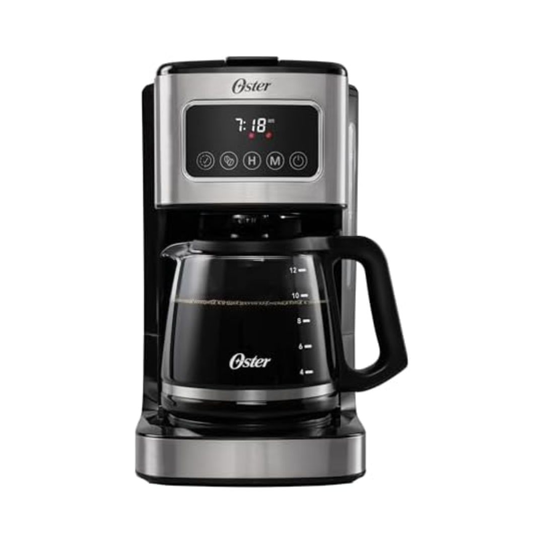 CAFETERA OSTER BVSTDC4403-013 12TZS PROGRAMABLE VIDRIO CAFETERA OSTER BVSTDC4403-013 12TZS PROGRAMABLE VIDRIO