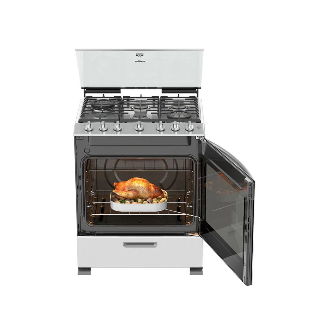ESTUFA 30 PULGADASWHIRLPOOL LWFR7200S INOX CAPELO