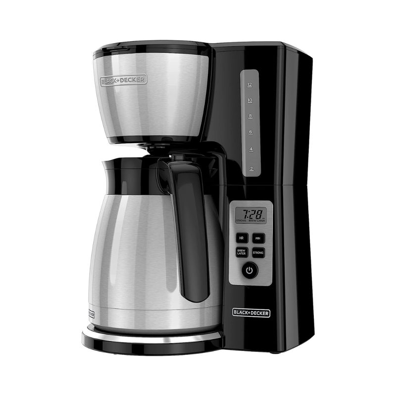 CAFETERA BD CM2046S-LA 12 TZS C/VASO TERMICO