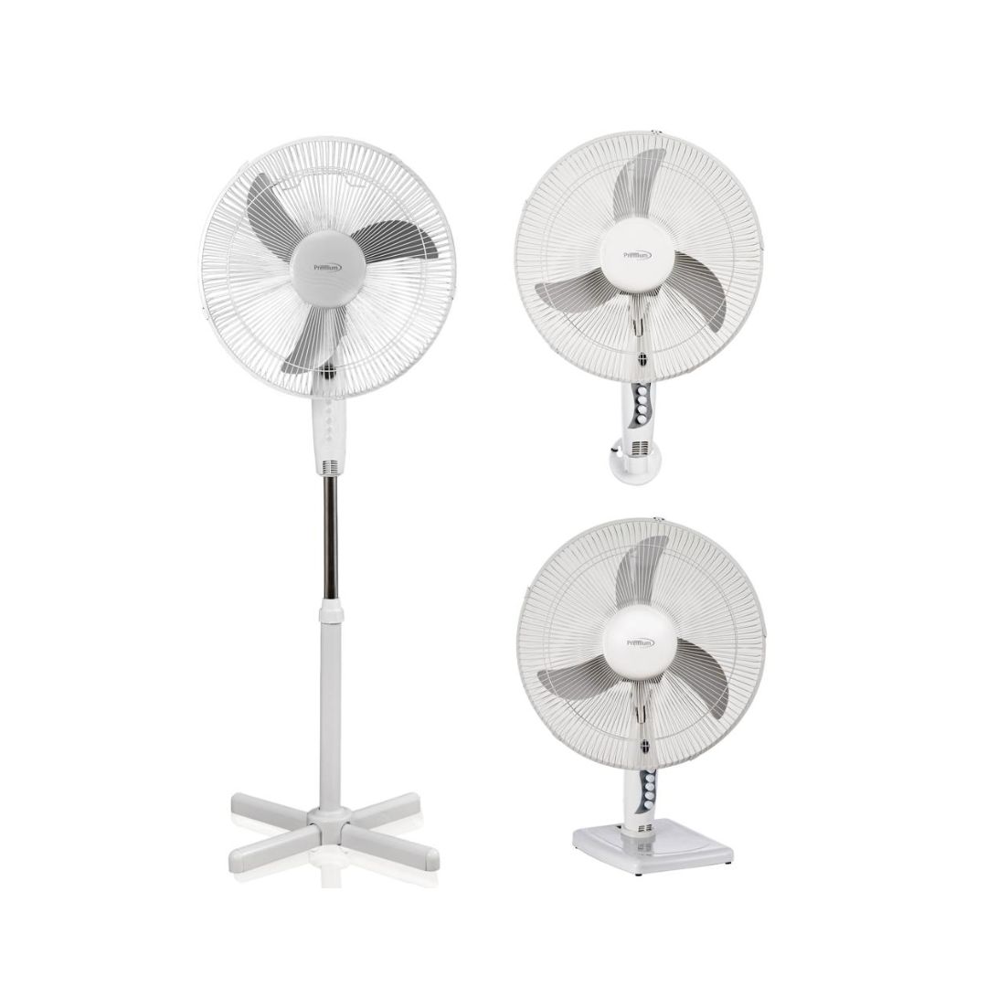 VENTILADOR PREMIUM PFS1623  16" PEDESTAL 3 EN 1