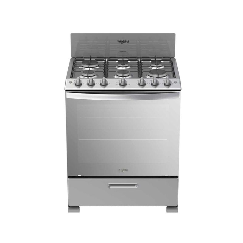 ESTUFA 30 PULGADAS WHIRLPOOL LWFR3200D GRIS